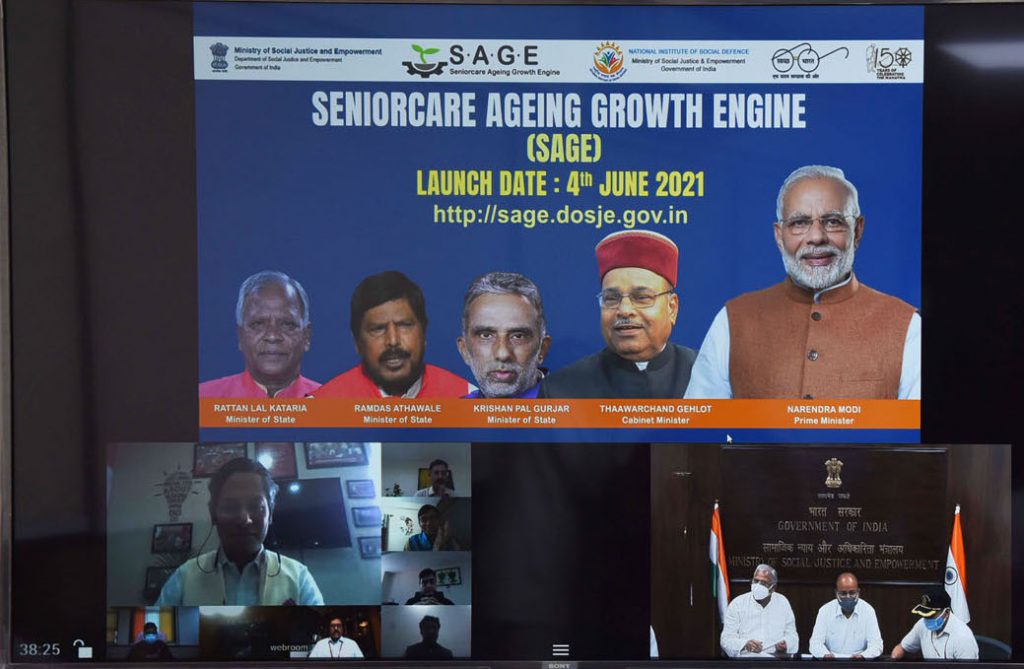 SAGE( Seniorcare Ageing Growth Engine) Initiative And SAGE Portal To Support Elderly Launched