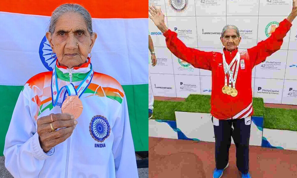3 Medals Won In International Event By 94 Year Bhagwani Devi